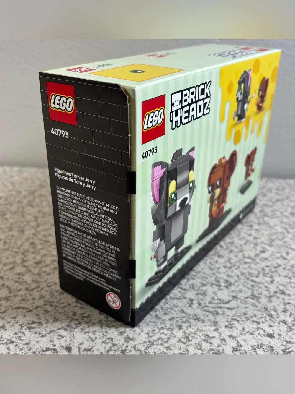 LEGO 40793 Brickheadz Tom & Jerry Figures Retired Set Kit New